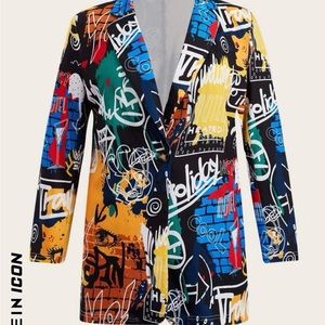 Multi color XL Blazer